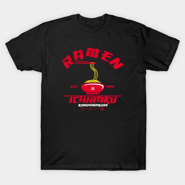 Ramen Ichiraku T-Shirt by SuperEdu